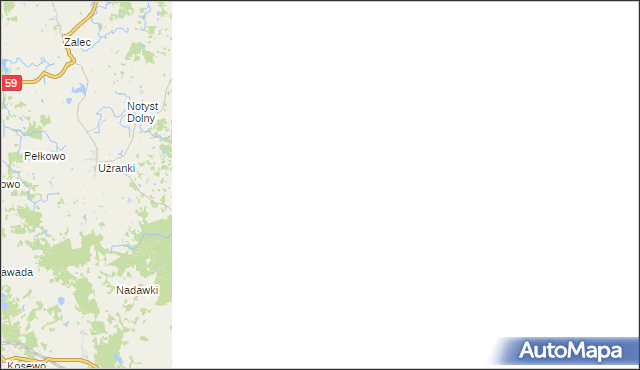 mapa Jora Wielka, Jora Wielka na mapie Targeo