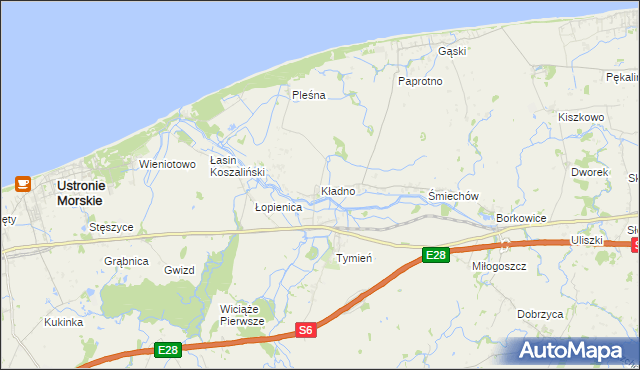 mapa Kładno, Kładno na mapie Targeo