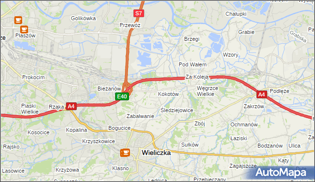 mapa Kokotów, Kokotów na mapie Targeo
