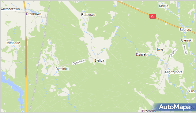 mapa Koleśnik, Koleśnik na mapie Targeo