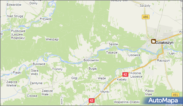 mapa Kapituła, Kapituła na mapie Targeo