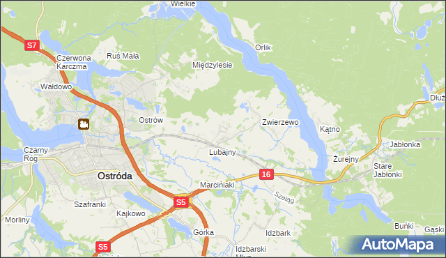 mapa Nowe Siedlisko, Nowe Siedlisko na mapie Targeo