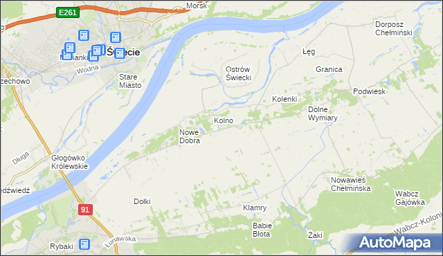 mapa Górne Wymiary, Górne Wymiary na mapie Targeo