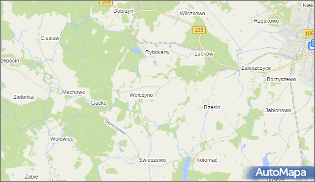 mapa Kukań, Kukań na mapie Targeo