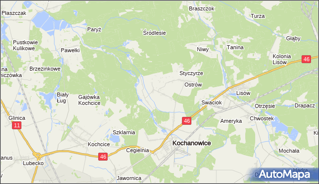 mapa Lubockie, Lubockie na mapie Targeo