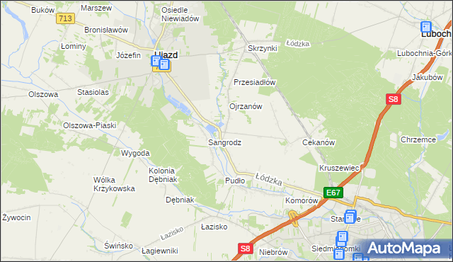 mapa Tobiasze, Tobiasze na mapie Targeo