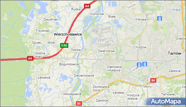 mapa Kępa Bogumiłowicka, Kępa Bogumiłowicka na mapie Targeo