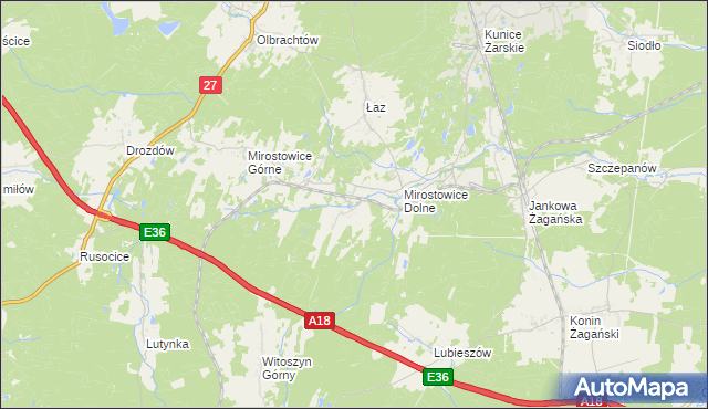 mapa Stawnik, Stawnik na mapie Targeo