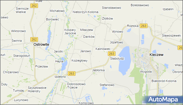 mapa Danków A, Danków A na mapie Targeo