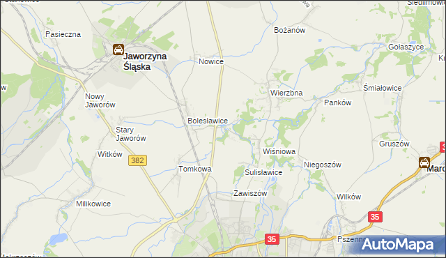 mapa Bagieniec, Bagieniec na mapie Targeo