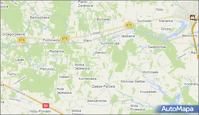 mapa Bystrzanów, Bystrzanów na mapie Targeo