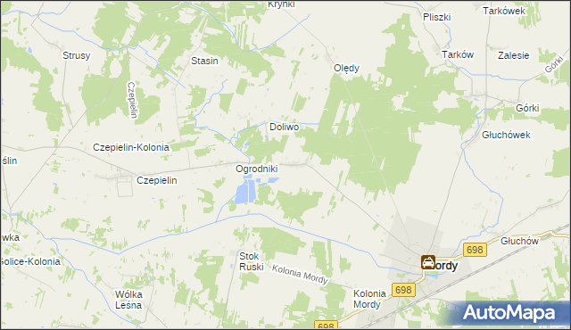 mapa Czołomyje, Czołomyje na mapie Targeo