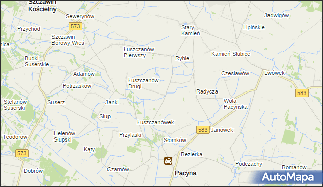 mapa Robertów, Robertów na mapie Targeo