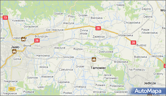 mapa Sądkowa, Sądkowa na mapie Targeo