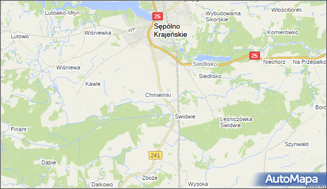 mapa Grochowiec, Grochowiec na mapie Targeo