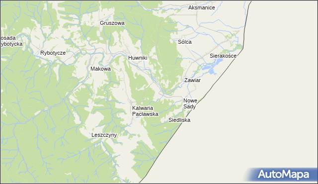 mapa Nowosiółki Dydyńskie, Nowosiółki Dydyńskie na mapie Targeo
