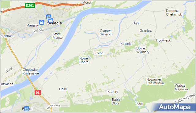mapa Górne Wymiary, Górne Wymiary na mapie Targeo