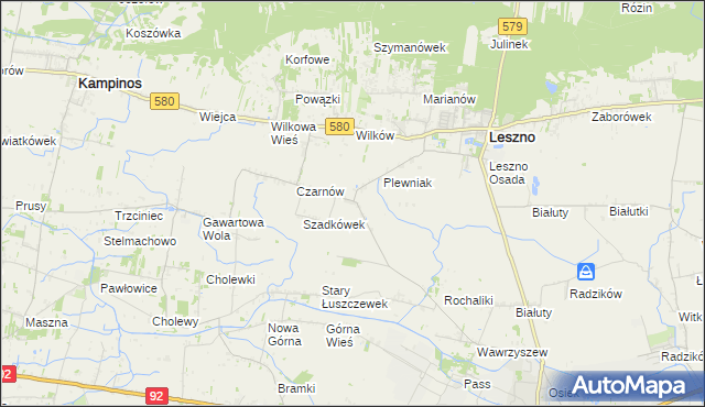 mapa Podrochale, Podrochale na mapie Targeo