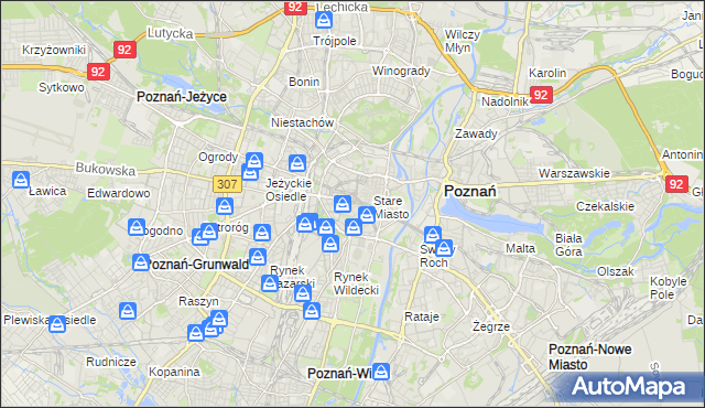 mapa Święty Marcin, Święty Marcin na mapie Targeo