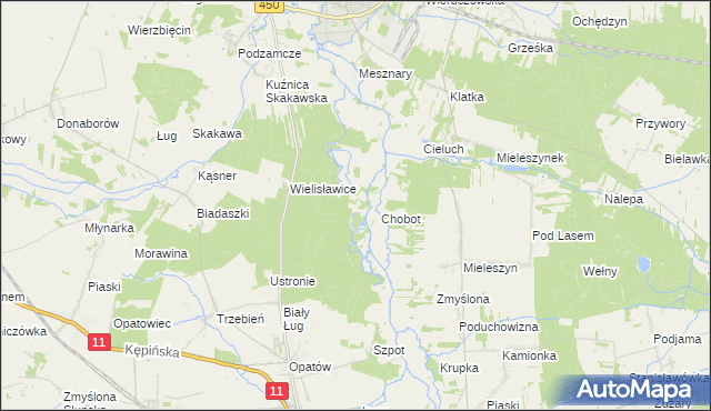 mapa Dobrygość, Dobrygość na mapie Targeo