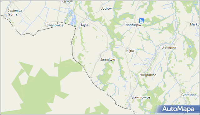 mapa Jarnołtów gmina Otmuchów, Jarnołtów gmina Otmuchów na mapie Targeo