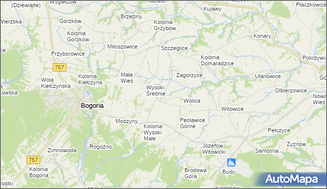 mapa Wysoki Małe, Wysoki Małe na mapie Targeo