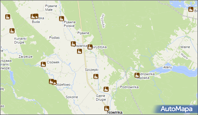 mapa Barszczowa Góra, Barszczowa Góra na mapie Targeo