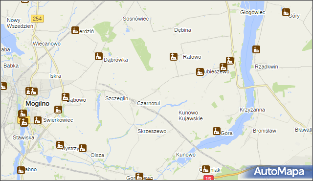 mapa Białotul, Białotul na mapie Targeo