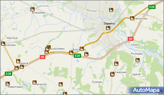 mapa Bobrowiczki, Bobrowiczki na mapie Targeo