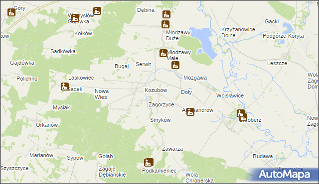 mapa Byczów, Byczów na mapie Targeo