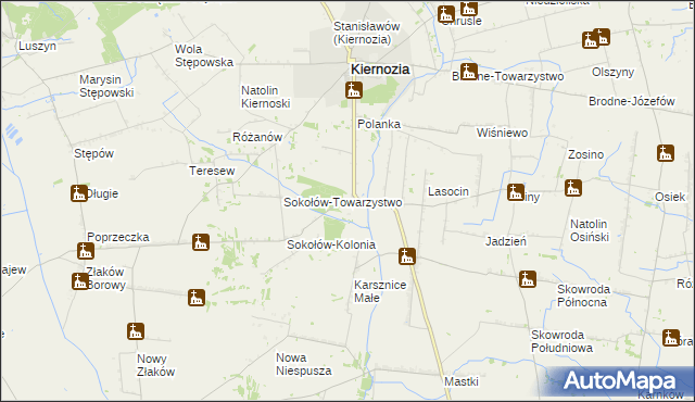 mapa Czerniew, Czerniew na mapie Targeo