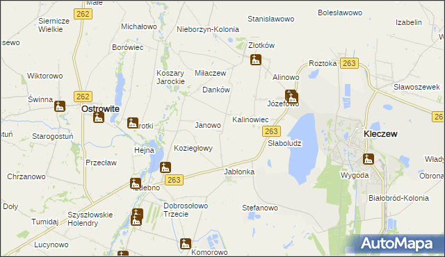 mapa Danków A, Danków A na mapie Targeo