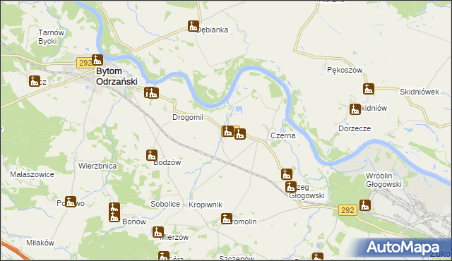 mapa Dobrzejowice, Dobrzejowice na mapie Targeo