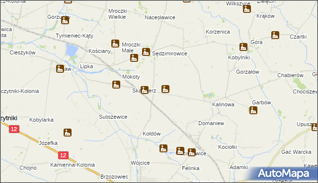 mapa Golków, Golków na mapie Targeo