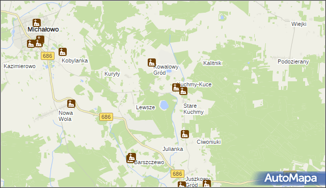 mapa Gorbacze, Gorbacze na mapie Targeo