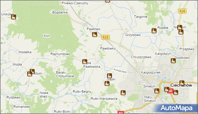 mapa Gorysze, Gorysze na mapie Targeo