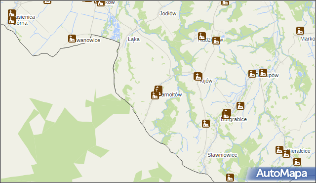 mapa Jarnołtów gmina Otmuchów, Jarnołtów gmina Otmuchów na mapie Targeo