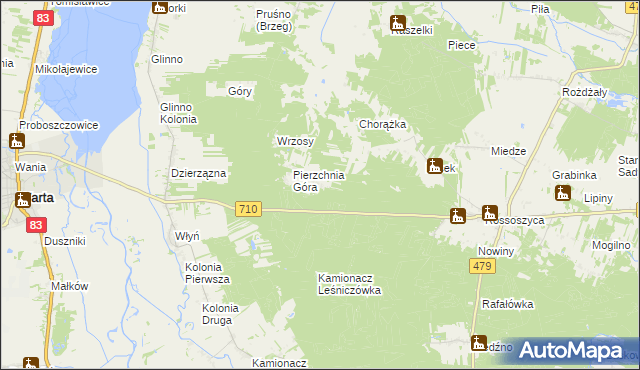 mapa Józefów-Wiktorów, Józefów-Wiktorów na mapie Targeo