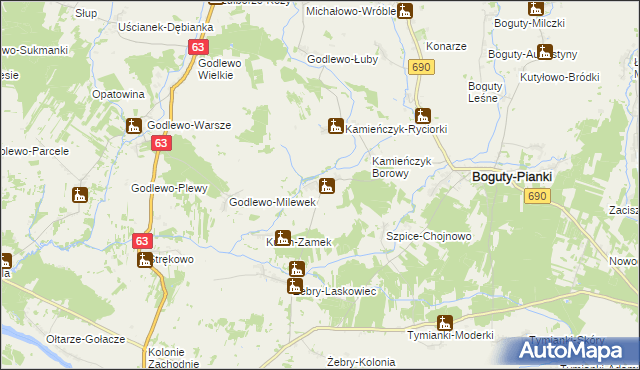 mapa Kamieńczyk Wielki, Kamieńczyk Wielki na mapie Targeo