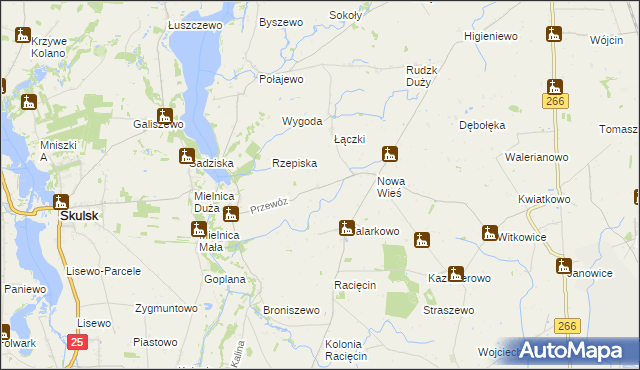 mapa Katarzyna gmina Piotrków Kujawski, Katarzyna gmina Piotrków Kujawski na mapie Targeo