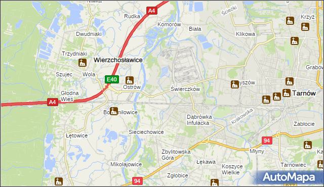 mapa Kępa Bogumiłowicka, Kępa Bogumiłowicka na mapie Targeo