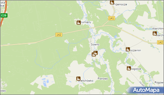 mapa Kępinka, Kępinka na mapie Targeo