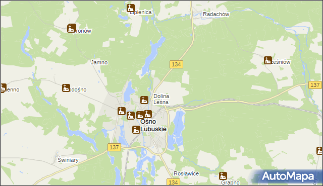 mapa Kochań, Kochań na mapie Targeo