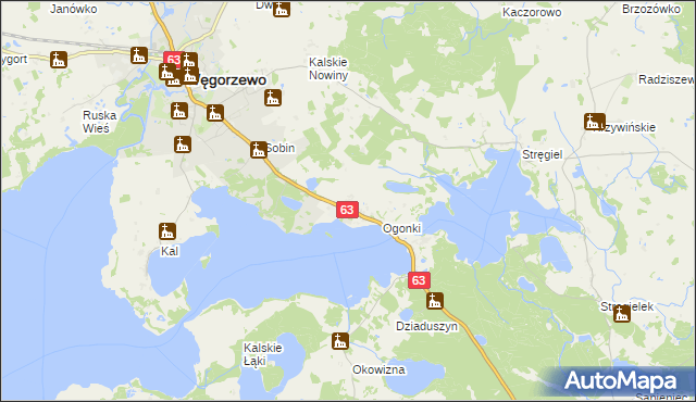 mapa Kolonia Rybacka, Kolonia Rybacka na mapie Targeo