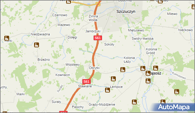 mapa Koniecki Małe, Koniecki Małe na mapie Targeo