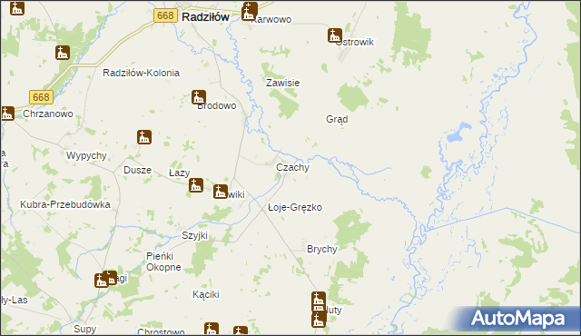 mapa Łoje-Awissa, Łoje-Awissa na mapie Targeo