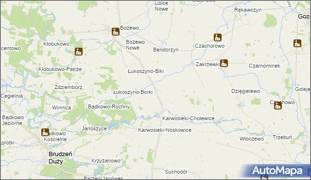 mapa Łukoszyn, Łukoszyn na mapie Targeo