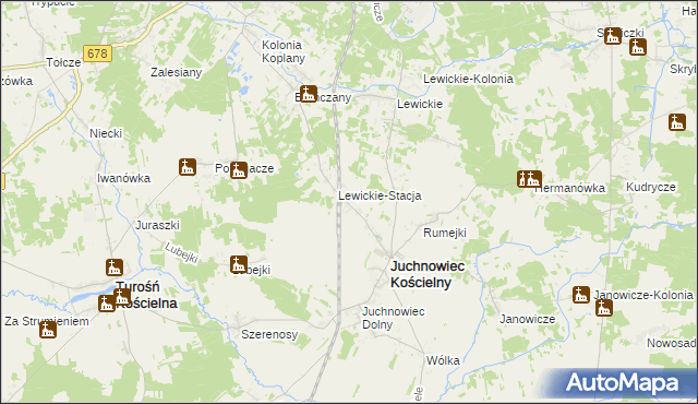 mapa Mańkowizna, Mańkowizna na mapie Targeo