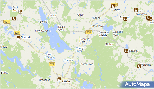 mapa Maronie, Maronie na mapie Targeo