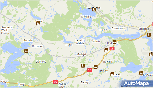 mapa Mołdzie, Mołdzie na mapie Targeo